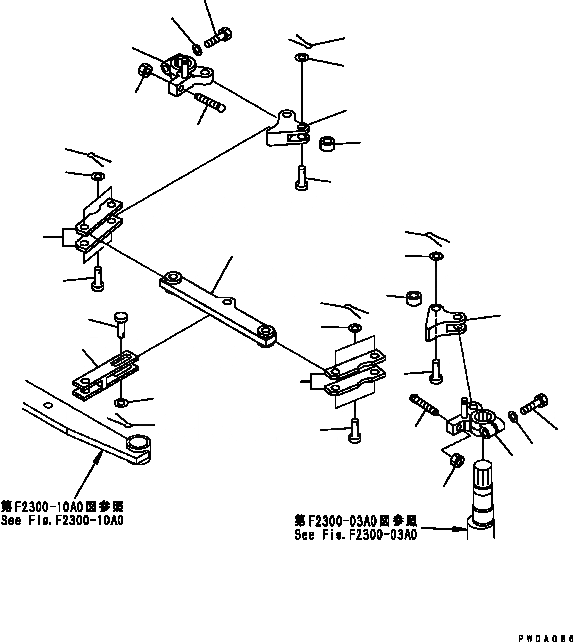 Схема запчастей Komatsu D41P-6 - СИЛОВАЯ ЛИНИЯ (УПРАВЛ-Е ТОРМОЗОМ) (/) СИЛОВАЯ ПЕРЕДАЧА И КОНЕЧНАЯ ПЕРЕДАЧА