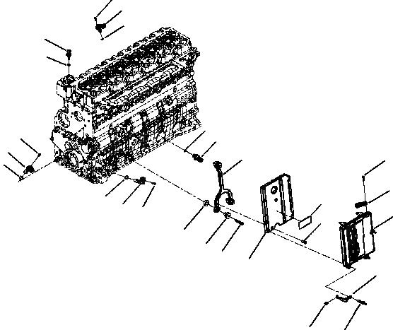 Схема запчастей Komatsu D51EX - A-AA УПРАВЛ-Е ДВИГАТЕЛЕМ MODULE 