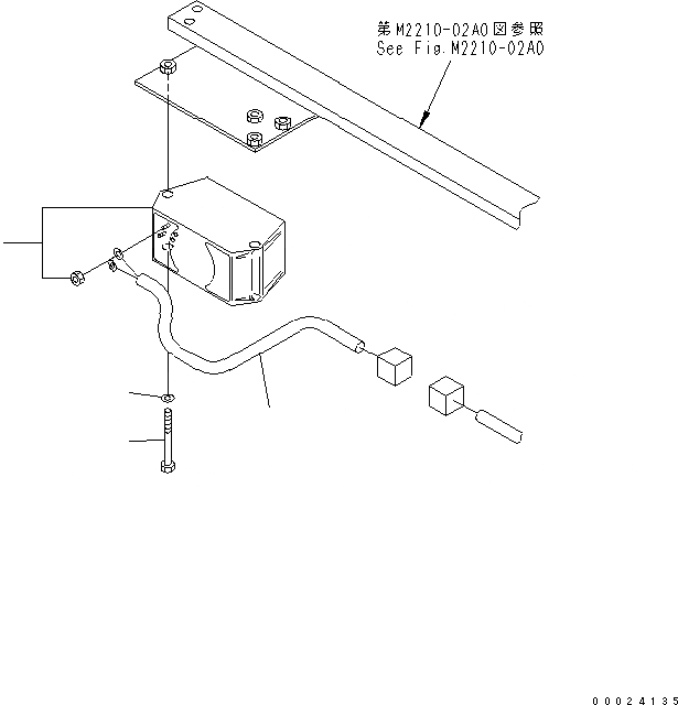 Схема запчастей Komatsu D61EX-15E0-BW - СИГНАЛ. ЗАДНЕГО ХОДА ЭЛЕКТРИКА