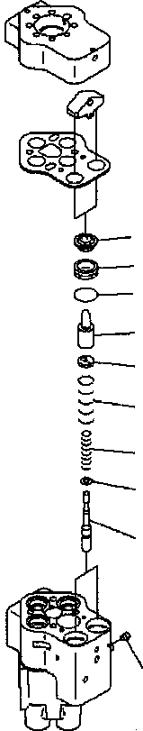 Схема запчастей Komatsu D61EX-15 - КЛАПАН PPC(ДЛЯ PAT) (/) Y [ОСНОВН. КОМПОНЕНТЫ И РЕМКОМПЛЕКТЫ]