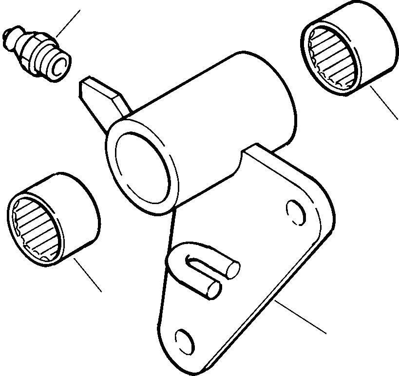 Схема запчастей Komatsu D87E-2 - FIG. F-A РУЛЕВ. УПРАВЛЕНИЕ УПРАВЛ-ЕS - КОЛЕНЧАТЫЙ РЫЧАГ СИЛОВАЯ ПЕРЕДАЧА И КОНЕЧНАЯ ПЕРЕДАЧА