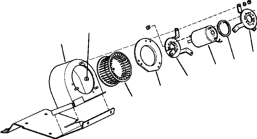 Схема запчастей Komatsu GD530A - НАГНЕТАТЕЛЬ ASSEMBLY SUPERSTRUCTURE
