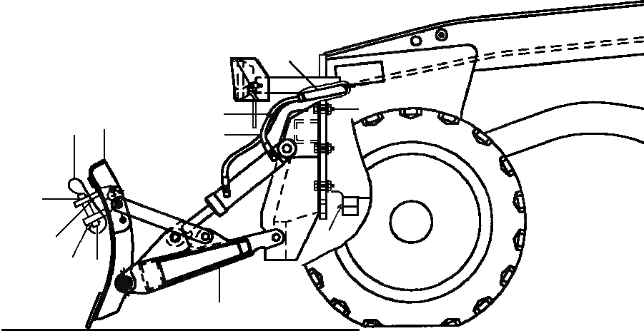 Схема запчастей Komatsu GD530A - DOZER ОТВАЛ КРЕПЛЕНИЕ (CE) КРЕПЛЕНИЕED ОБОРУД-Е