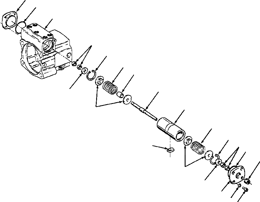 Схема запчастей Komatsu GD530A - AWD НАСОС ГИДРАВЛ УПРАВЛ-Е ГИДРАВЛS