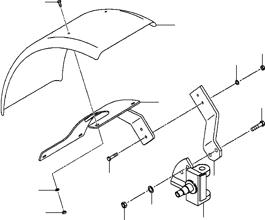 Схема запчастей Komatsu GD530A - NON-AWD ПЕРЕДН. КРЫЛОS заводской номер 8 И DOWN SUPERSTRUCTURE