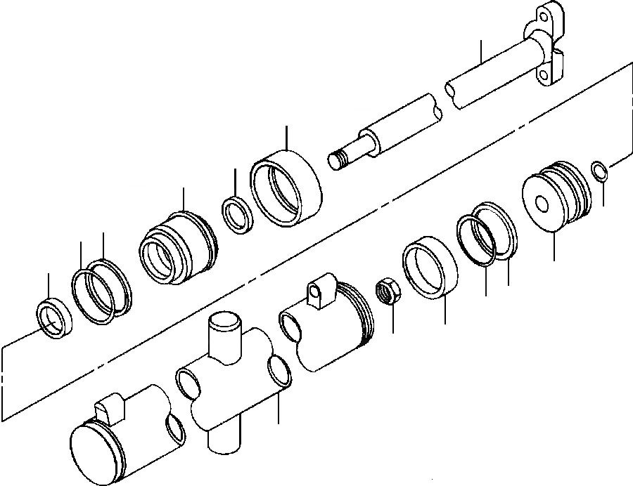 Схема запчастей Komatsu GD650A - СЦЕПНОЕ УСТРОЙСТВО ГИДРОЦИЛИНДР ПОДЪЕМА ПРАВ. - ПРАВ. BIASED ОТВАЛ ПОДВЕСКА ГИДРАВЛS