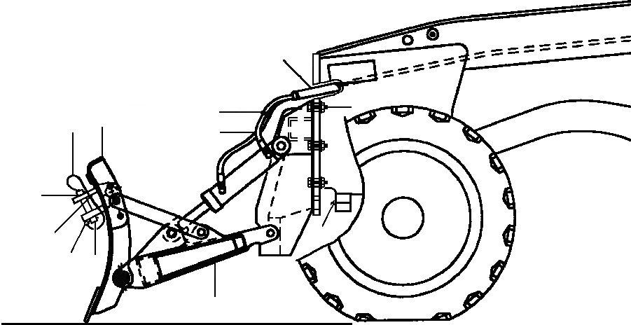 Схема запчастей Komatsu GD650A - DOZER ОТВАЛ КРЕПЛЕНИЕ КРЕПЛЕНИЕED ОБОРУД-Е
