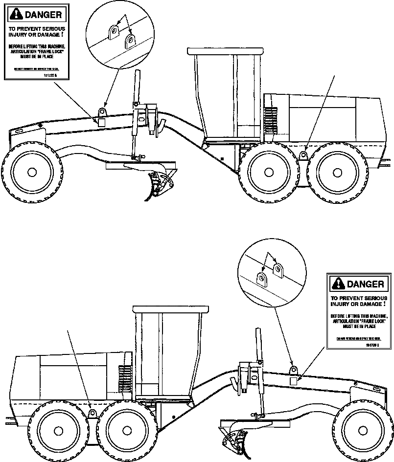 Схема запчастей Komatsu GD650A-2CY - FIG. J-A ПОДЪЕМ EYES ОСНОВНАЯ РАМА И ЕЕ ЧАСТИ