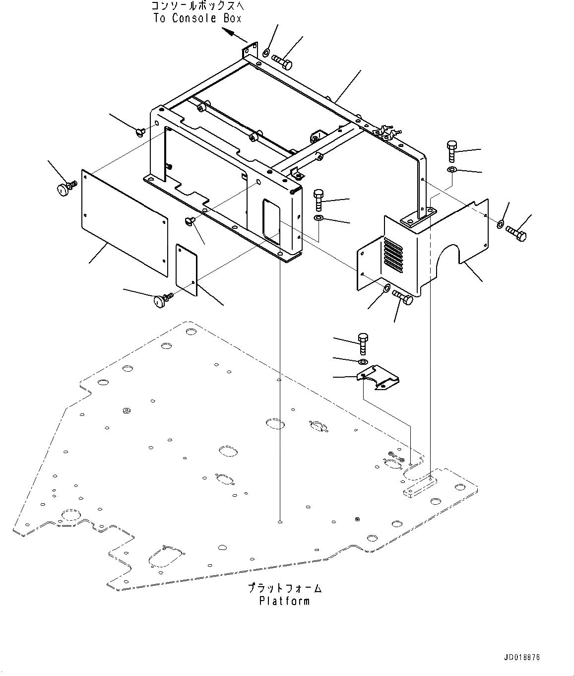 Схема запчастей Komatsu GD655-5 - ОСНОВН. КОНСТРУКЦИЯ, С 9 СЕКЦ. КЛАПАН, KOMTRAX, СИДЕНЬЕ ОПЕРАТОРА КРЕПЛЕНИЕ ОСНОВН. КОНСТРУКЦИЯ, С 9 СЕКЦ. КЛАПАН, KOMTRAX