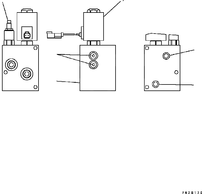 Схема запчастей Komatsu GD655-3C - ЗАДН. МОСТ (СОЛЕНОИДНЫЙ КЛАПАН¤ ВНУТР. ЧАСТИ) (бЛОК. ДИФФЕРЕНЦИАЛА ТИП) ТРАНСМИССИЯ