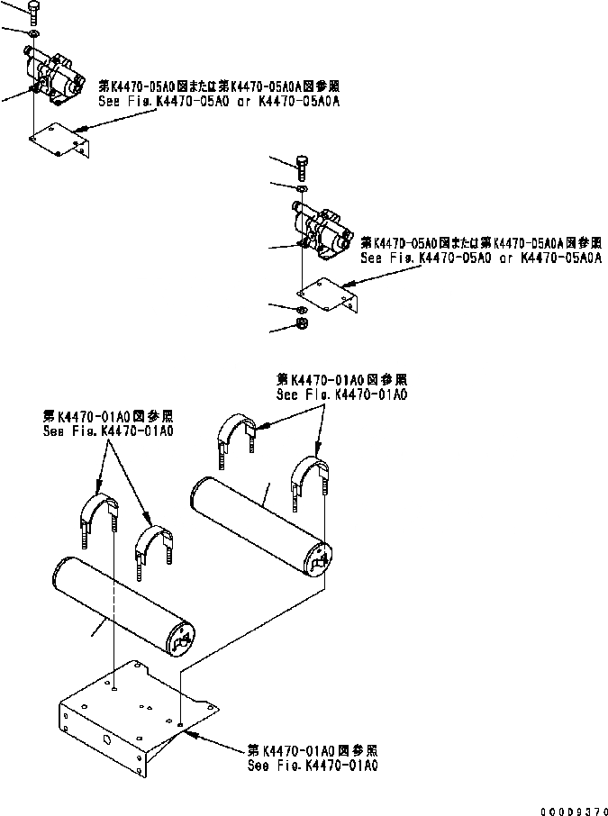 Схема запчастей Komatsu GD655-3C - ТОРМОЗ. АККУМУЛЯТОР И РЕГУЛ. УСИЛИЯ КАБИНА ОПЕРАТОРА И СИСТЕМА УПРАВЛЕНИЯ