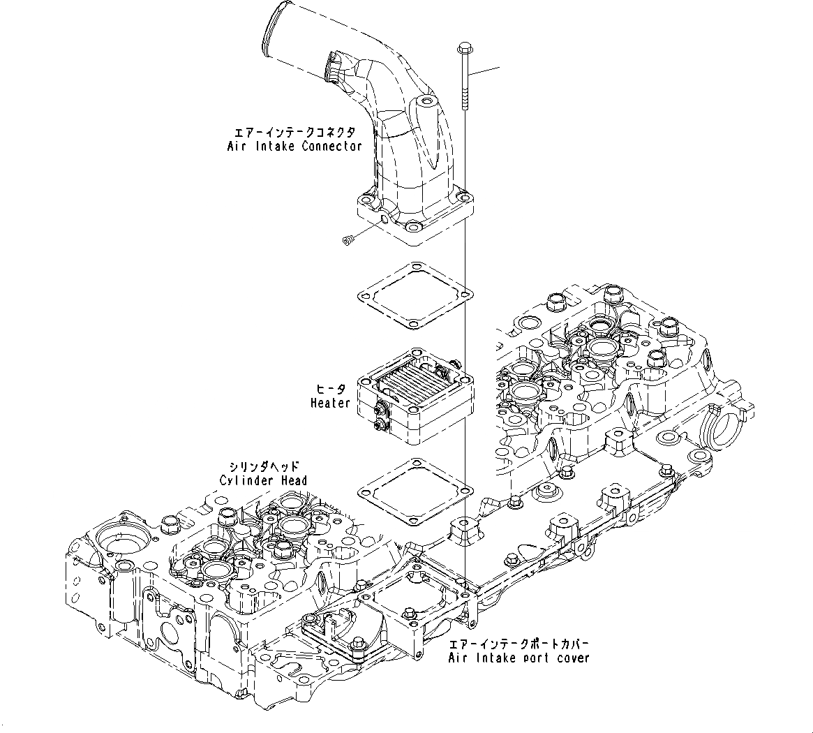 Схема запчастей Komatsu SAA6D107E-1CC - ВПУСК ВОЗДУХА СОЕДИН-Е КРЕПЛЕНИЕ ВПУСК ВОЗДУХА СОЕДИН-Е КРЕПЛЕНИЕ