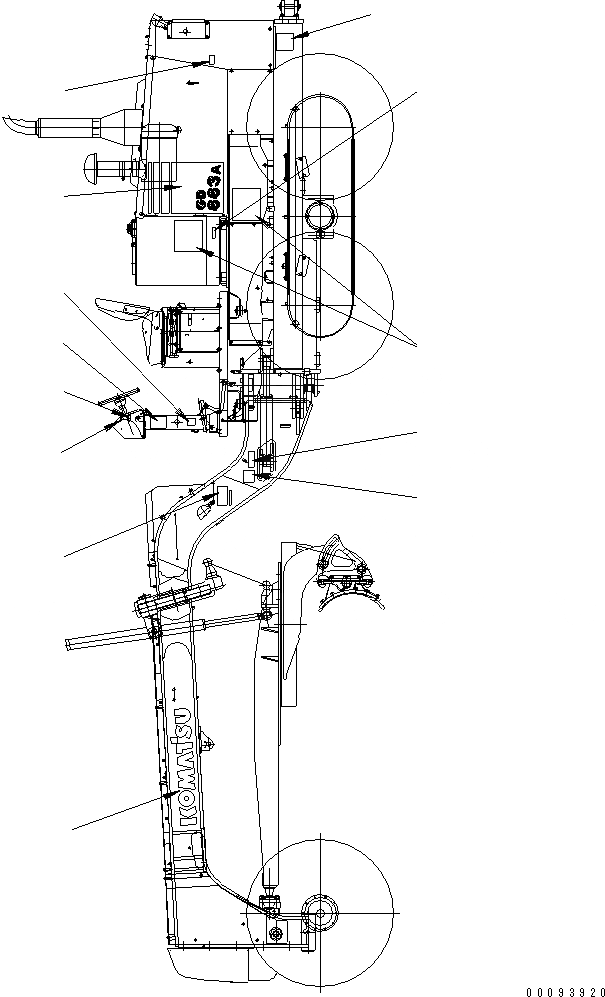 Схема запчастей Komatsu GD663A-2 - МАРКИРОВКА (/) МАРКИРОВКА¤ ИНСТРУМЕНТ И РЕМКОМПЛЕКТЫ