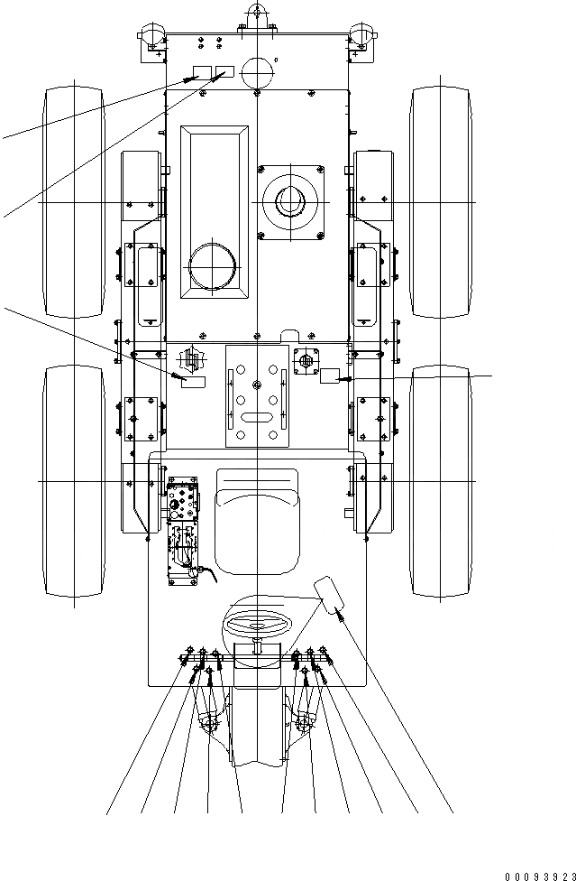 Схема запчастей Komatsu GD663A-2 - МАРКИРОВКА (/) МАРКИРОВКА¤ ИНСТРУМЕНТ И РЕМКОМПЛЕКТЫ