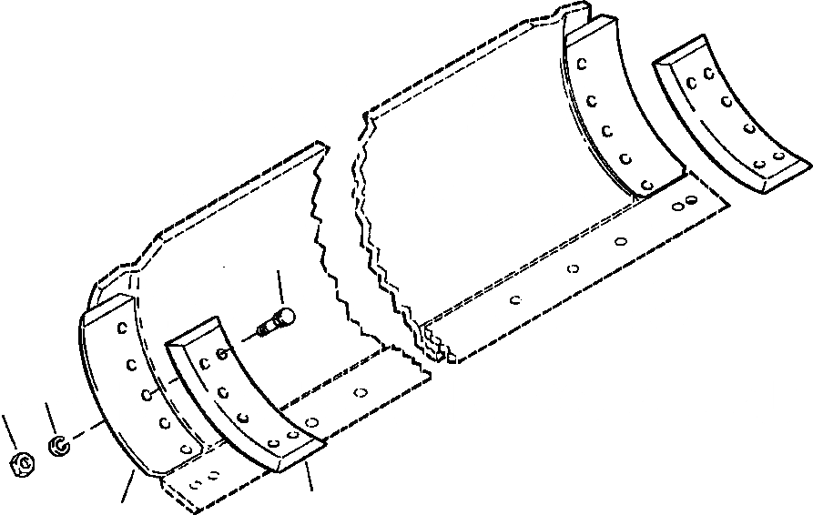 Схема запчастей Komatsu GD750A-1 - РЕВЕРСИВН. OVERLAY END BIT КРЕПЛЕНИЕED ОБОРУД-Е