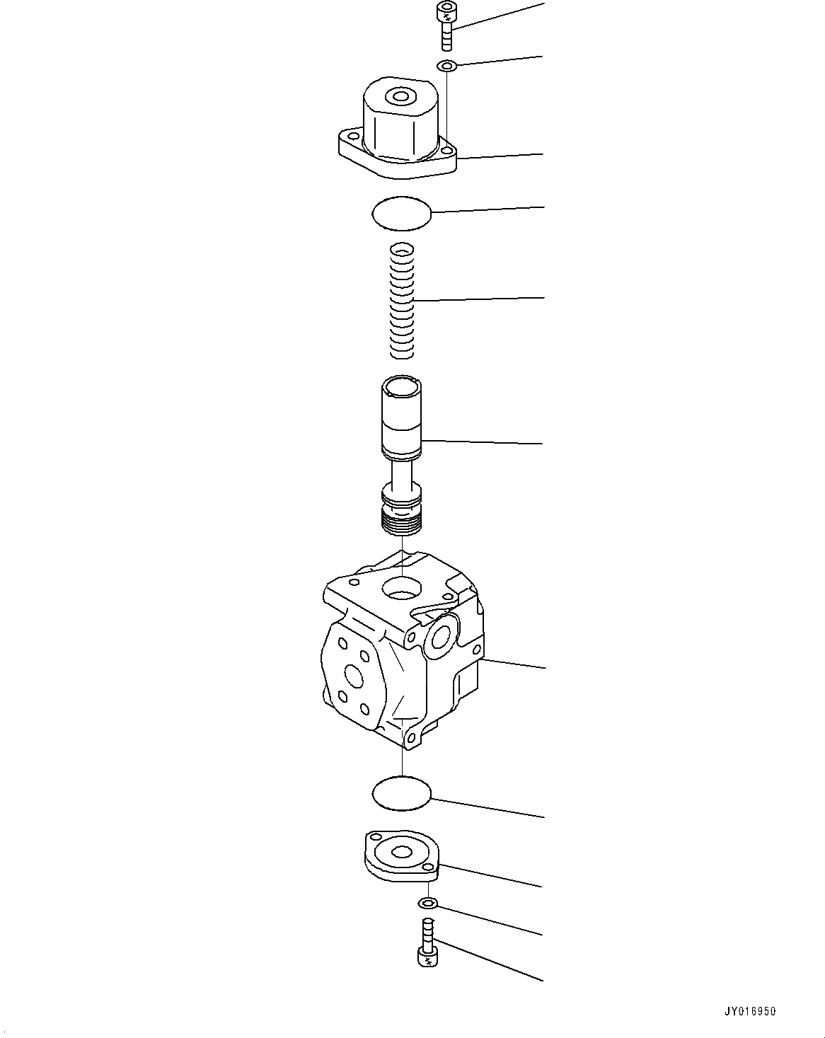 Схема запчастей Komatsu PC300-8M0 - АКТУАТОР ТРУБЫ (-ДОПОЛН. АКТУАТОР ТРУБЫ, АККУМУЛЯТОР) (КЛАПАН СЕЛЕКТОРА) H [ГИДРАВЛИКА]