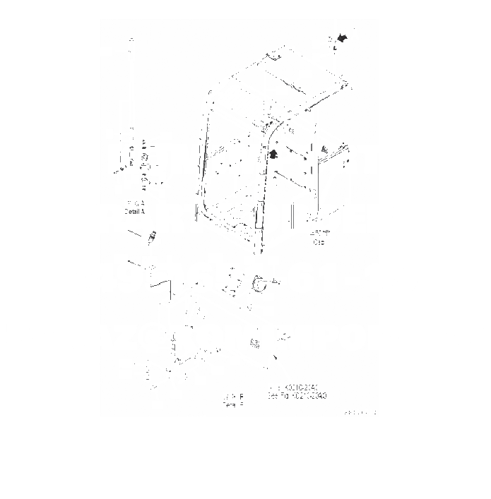 Схема запчастей Komatsu PC57-7 - РАДИО K [КАБИНА ОПЕРАТОРА И СИСТЕМА УПРАВЛЕНИЯ]
