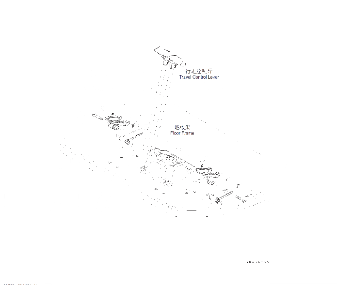Схема запчастей Komatsu PC57-7 - ПЕДАЛЬ ХОДА K [КАБИНА ОПЕРАТОРА И СИСТЕМА УПРАВЛЕНИЯ]