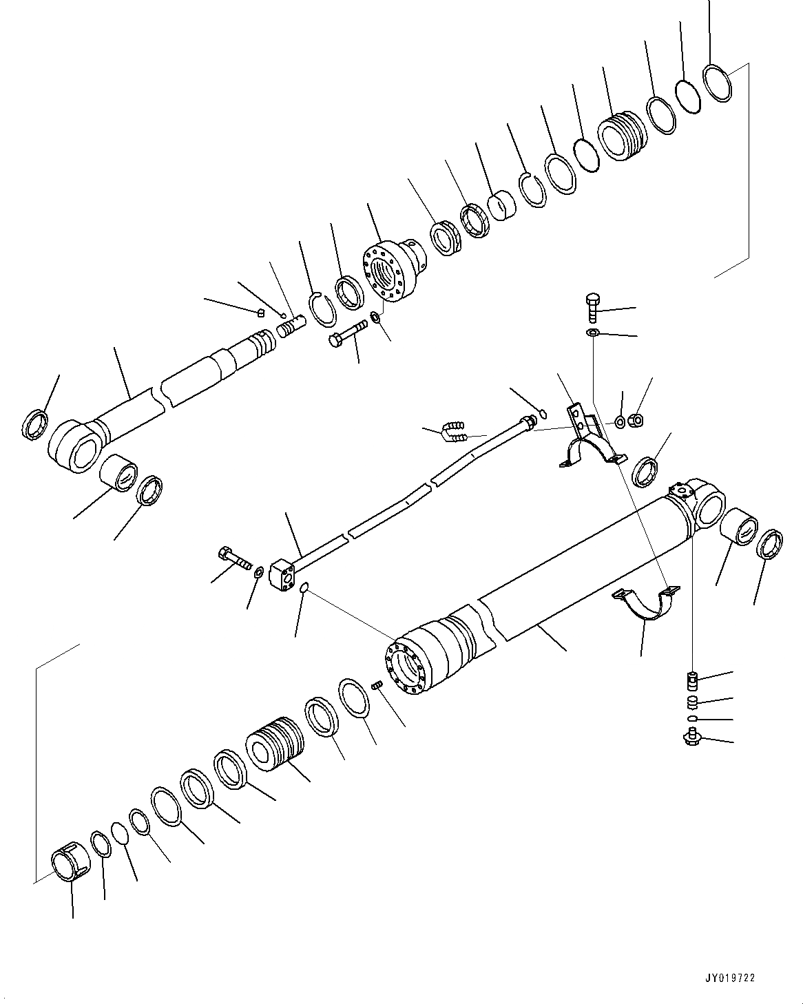 Схема запчастей Komatsu PC110-8M0 - ЦИЛИНДР РУКОЯТИ T [РАБОЧЕЕ ОБОРУДОВАНИЕ]