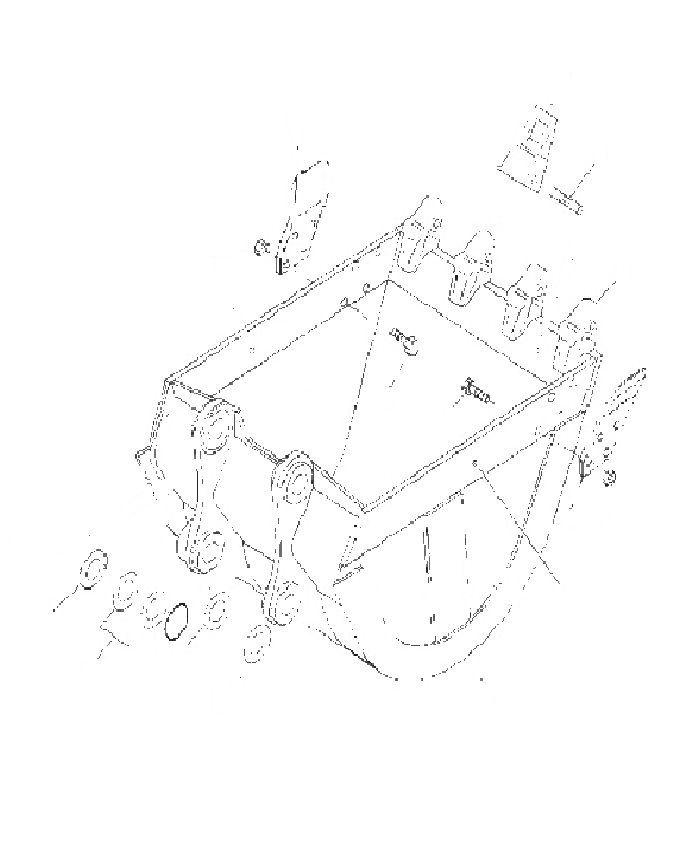 Схема запчастей Komatsu PC130-8M0 - КОВШ (. MЈ¬ MM ШИР., ГОРИЗОНТАЛЬН. ПАЛЕЦ) T [РАБОЧЕЕ ОБОРУДОВАНИЕ]