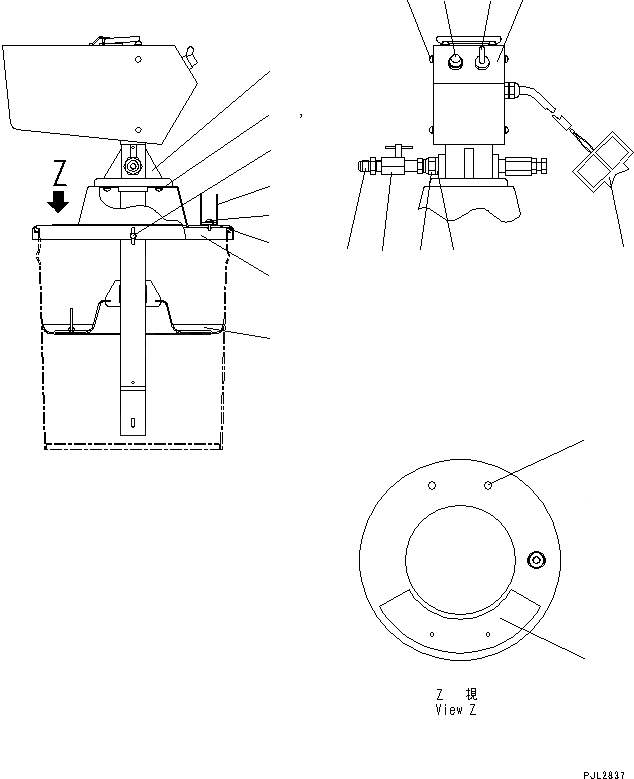 Схема запчастей Komatsu PC650LC-8E0 - НАСОС СМАЗКИ (ВНУТР. ЧАСТИ, НАСОС СМАЗКИ) W [ДРУГОЕ ОБОРУД-Е]