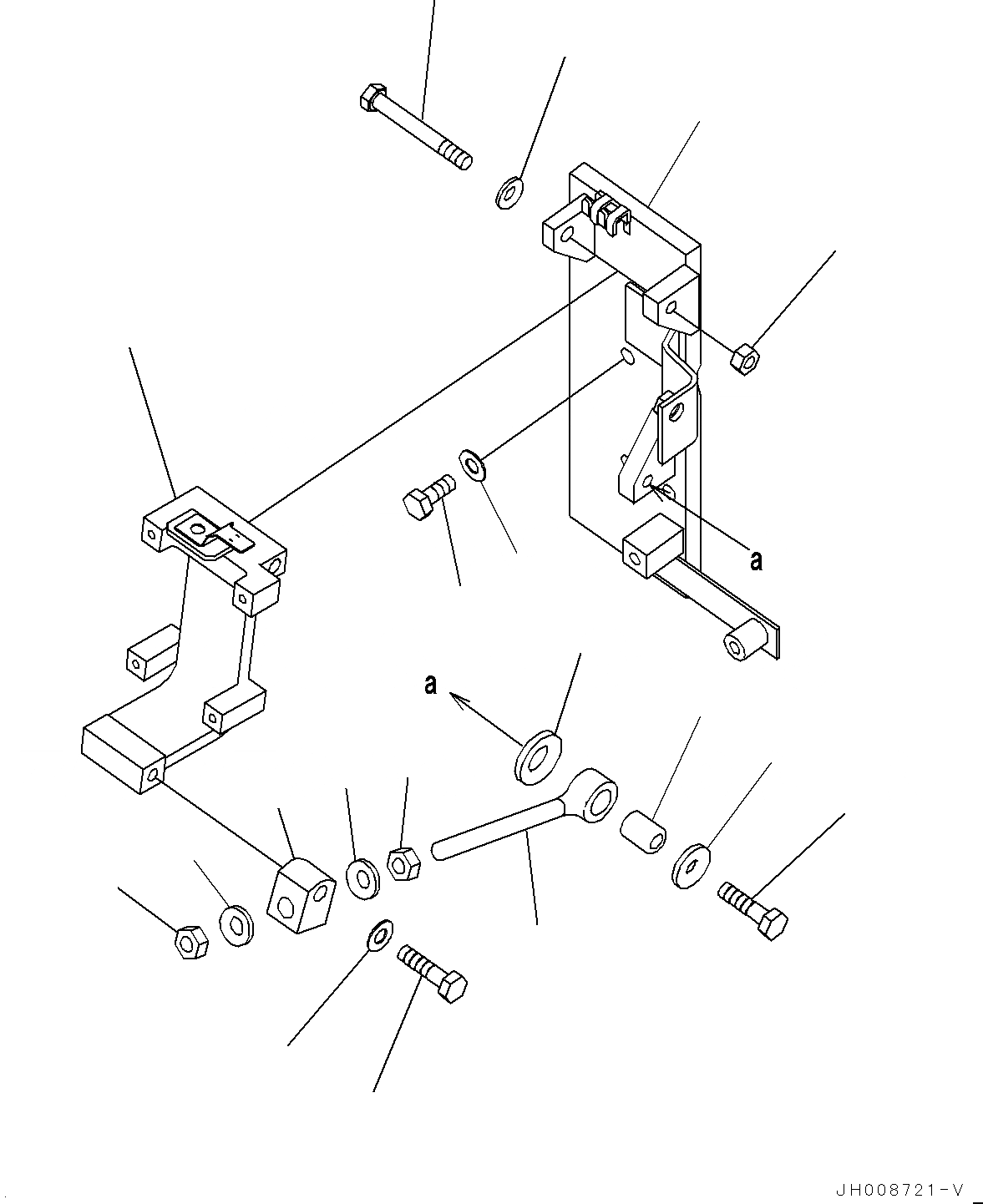 Схема запчастей Komatsu PC700LC-8E0 - КОНДИЦ. ВОЗДУХА (С КАБИНОЙ КРЕПЛЕНИЕ, АВТОМАТИЧ. КОНДИЦ. ВОЗДУХА) (КОРПУС) K [КАБИНА ОПЕРАТОРА И СИСТЕМА УПРАВЛЕНИЯ]