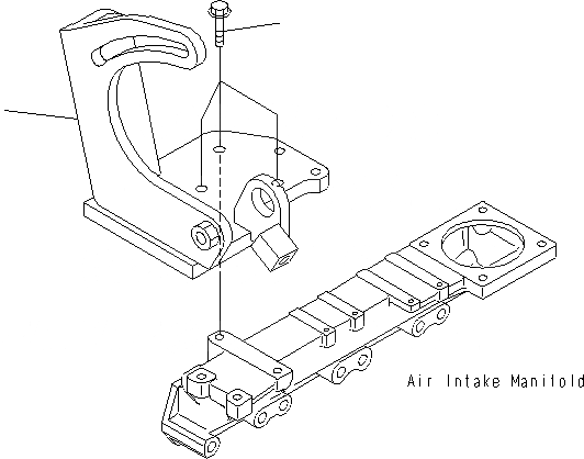 Схема запчастей Komatsu PC130F-7 - АКСЕССУАРЫ КОРПУС (ДЛЯ КОМПРЕССОР) A