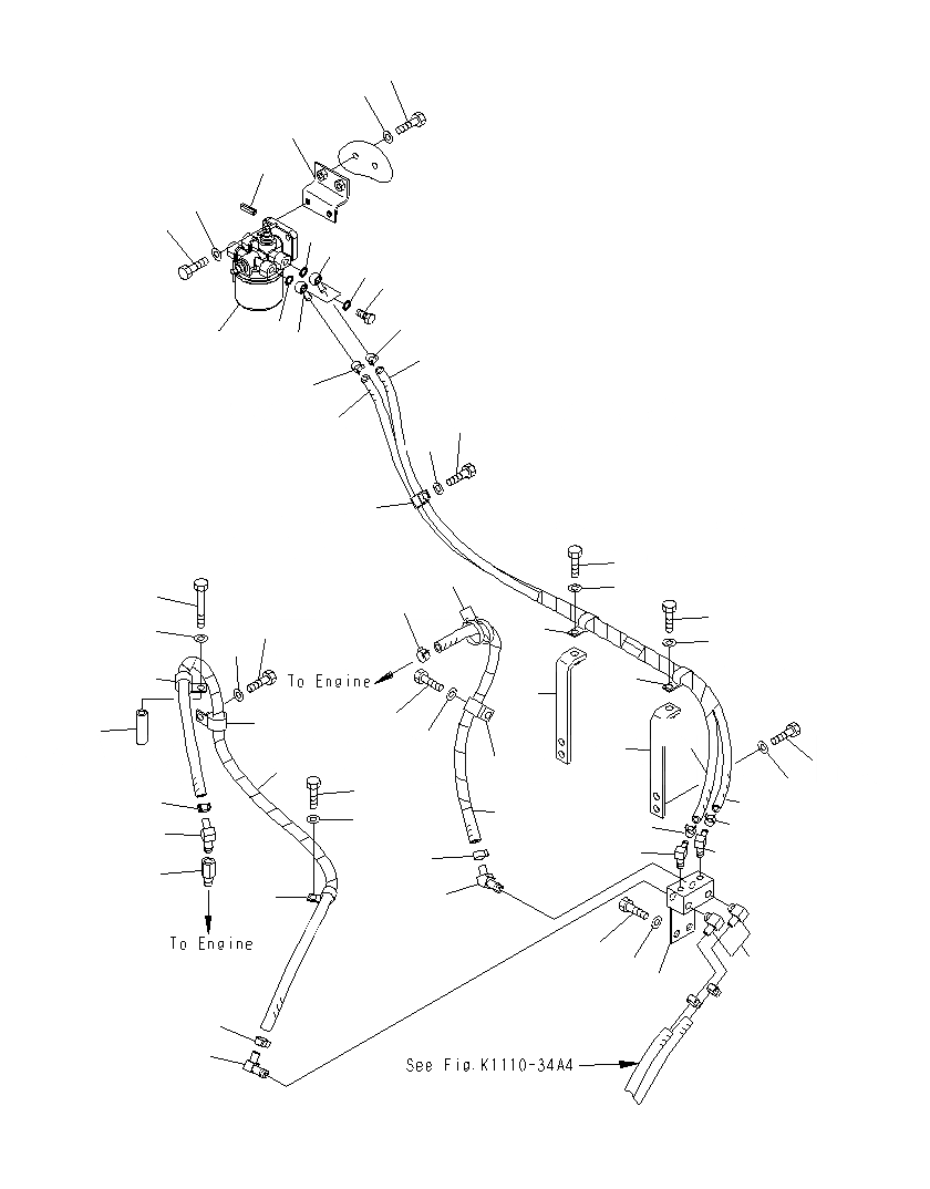 Схема запчастей Komatsu PC130F-7 - АНТИКОРРОЗ. ЭЛЕМЕНТ B
