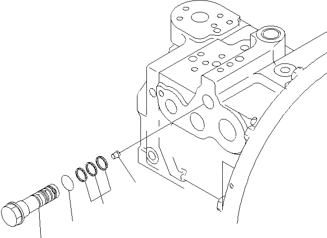Схема запчастей Komatsu PC130F-7 - ОСНОВН. НАСОС (7/8) Y