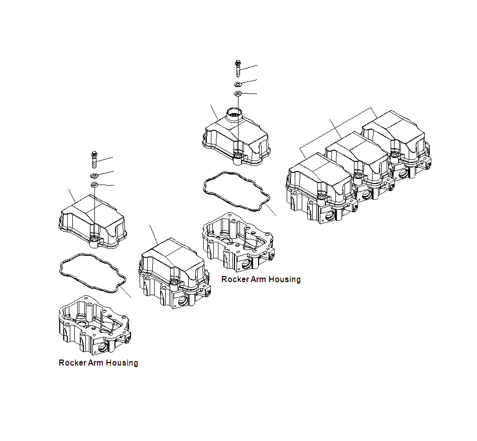 Схема запчастей Komatsu PC400LCSE-8R - КРЕПЛЕНИЕ КОРОМЫСЛА COVER A