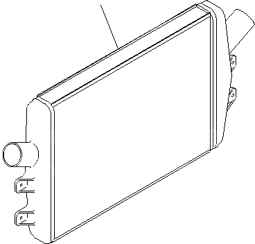 Схема запчастей Komatsu PC400LCSE-8R - ПОСЛЕОХЛАДИТЕЛЬ A