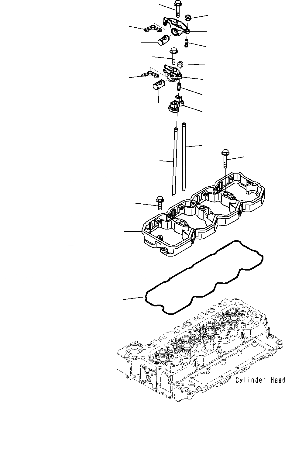 Схема запчастей Komatsu PC160LC-8 - КОРОМЫСЛО A