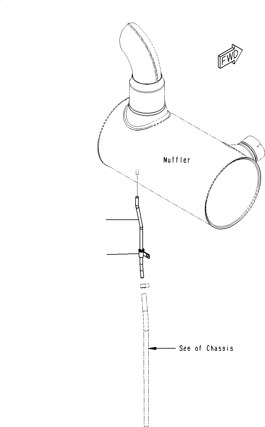 Схема запчастей Komatsu PC160LC-8 - ВЫПУСКН. ГЛУШИТЕЛЬ ДРЕНАЖН. B