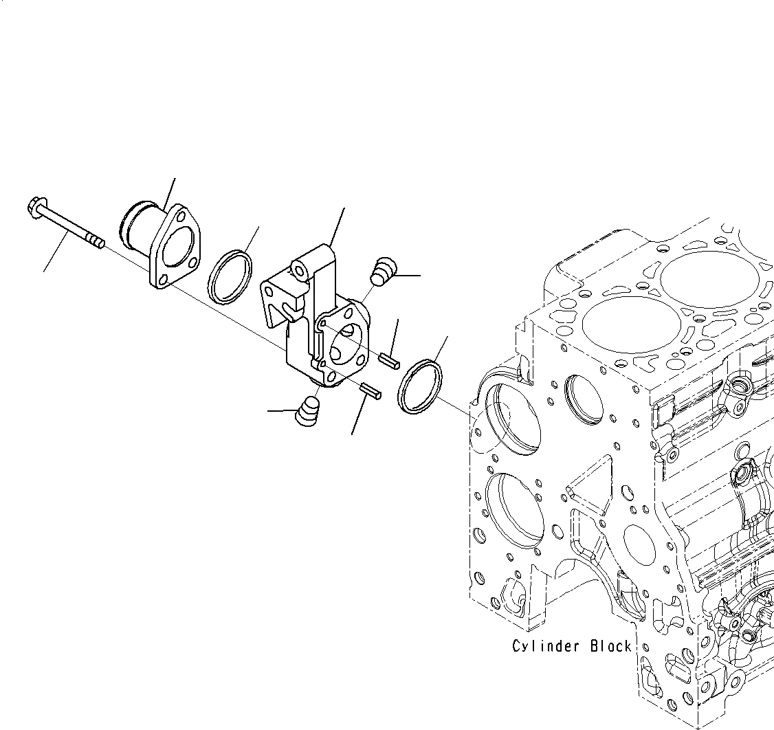 Схема запчастей Komatsu PC195LC-8 - ВОДН. ВХОДН. СОЕДИН-Е A