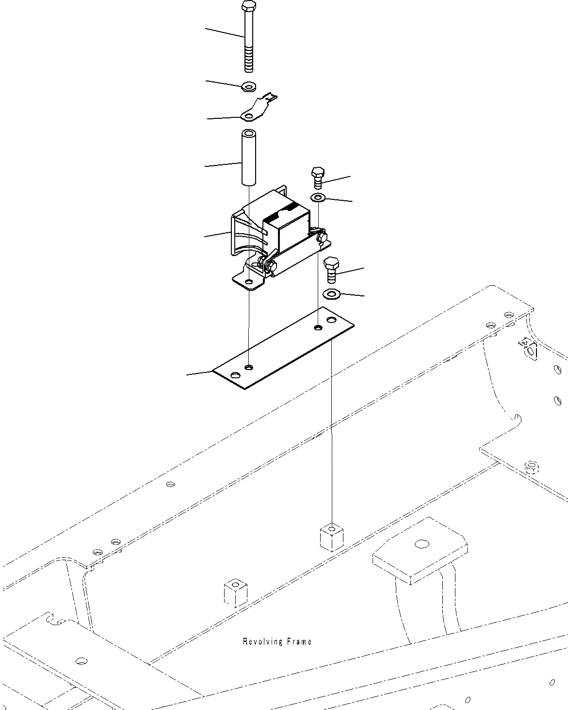 Схема запчастей Komatsu PC195LC-8 - СИГНАЛ ХОДА E
