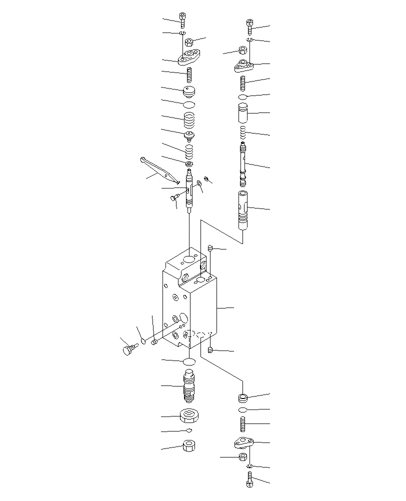 Схема запчастей Komatsu PC1250SP-8R - ОСНОВН. НАСОС (7/)(NO. НАСОС) Y