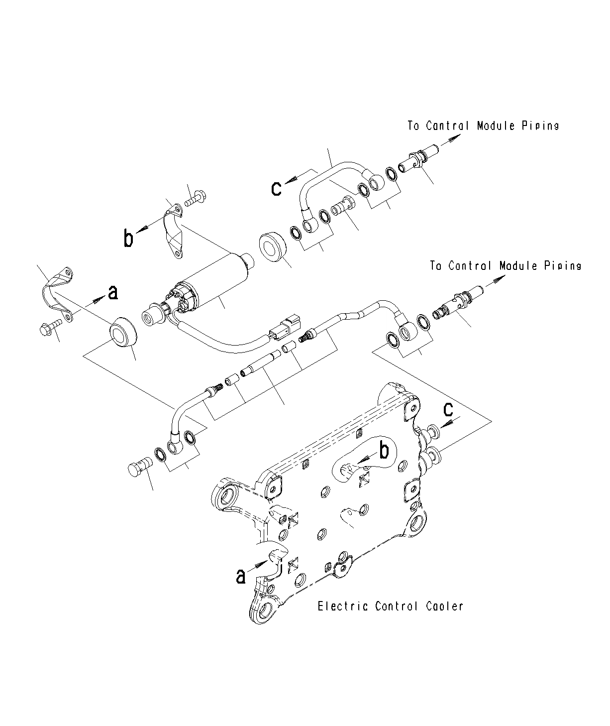 Схема запчастей Komatsu PC300-8M0 - ТОПЛИВН. ПЕРЕДАЧА НАСОС A
