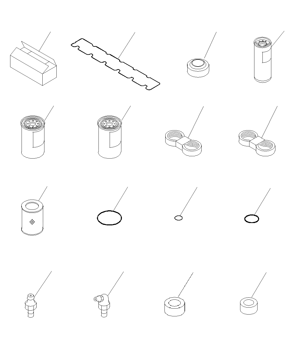 Схема запчастей Komatsu PC300-8M0 - ЗАП. ЧАСТИ V