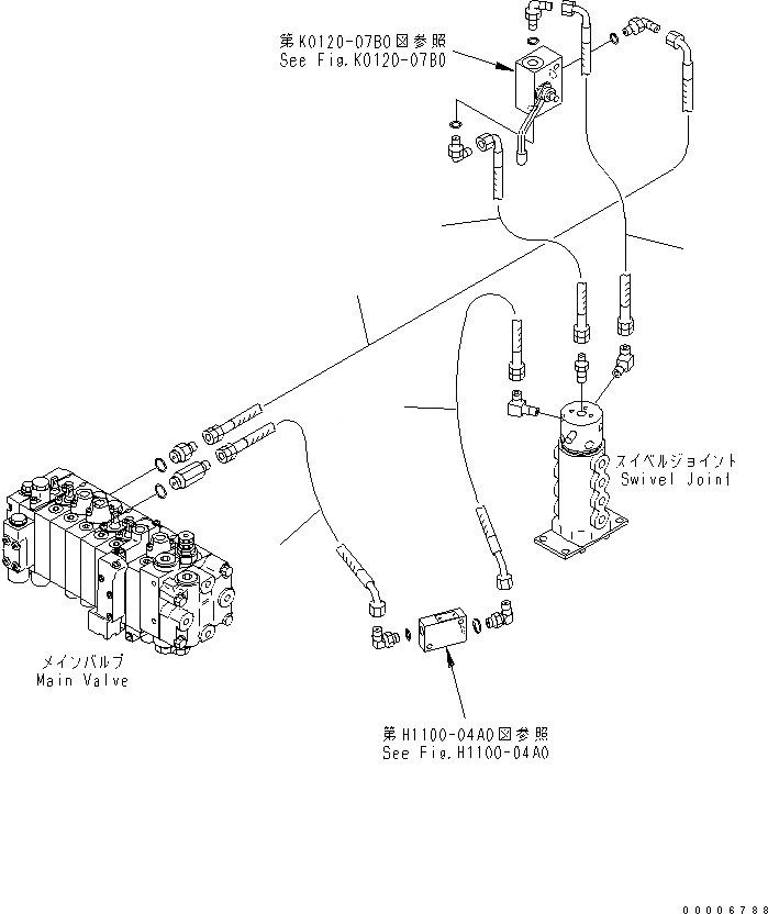 Схема запчастей Komatsu MX15 - ЛИНИЯ АКТУАТОРА (ЦИЛИНДР ОТВАЛА ЛИНИЯ) (РЕГУЛЯТОР СПЕЦ-Я.) ГИДРАВЛИКА