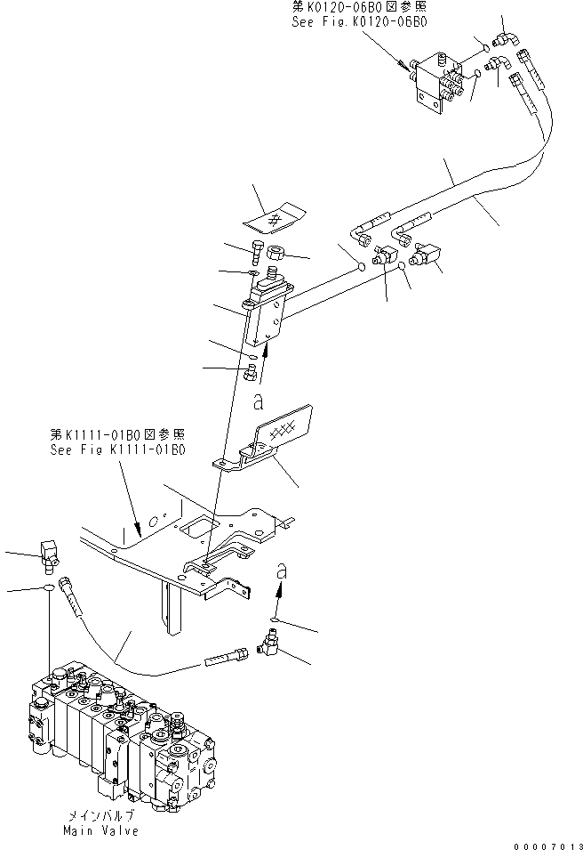 Схема запчастей Komatsu MX15 - ПЕДАЛЬ УПРАВЛ-Я РАБОЧ. ОБОРУД. КАБИНА ОПЕРАТОРА И СИСТЕМА УПРАВЛЕНИЯ