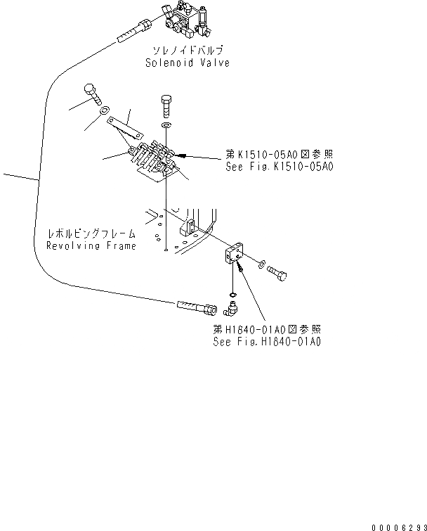 Схема запчастей Komatsu MX35 - РАБОЧ. УПРАВЛ-Е (ШЛАНГИ КОРПУС) КАБИНА ОПЕРАТОРА И СИСТЕМА УПРАВЛЕНИЯ