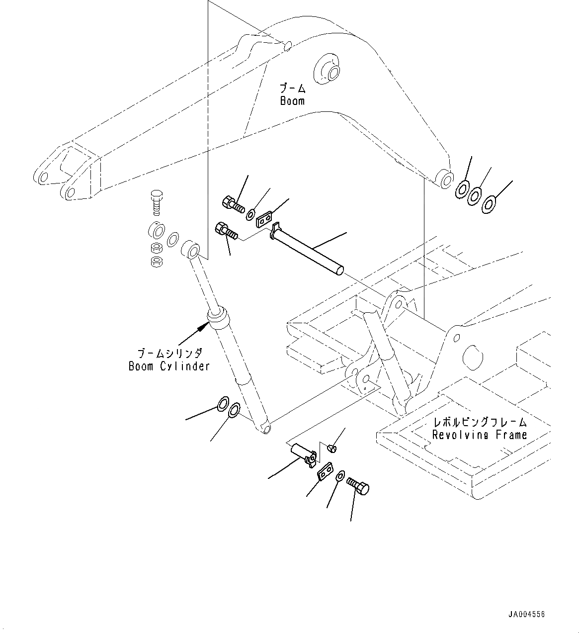 Схема запчастей Komatsu PC130-8 - СТРЕЛА НИЖН. ПАЛЕЦ, ЧАС. СИСТ. СМАЗКИ ТИП СТРЕЛА НИЖН. ПАЛЕЦ, ЧАС. СИСТ. СМАЗКИ ТИП