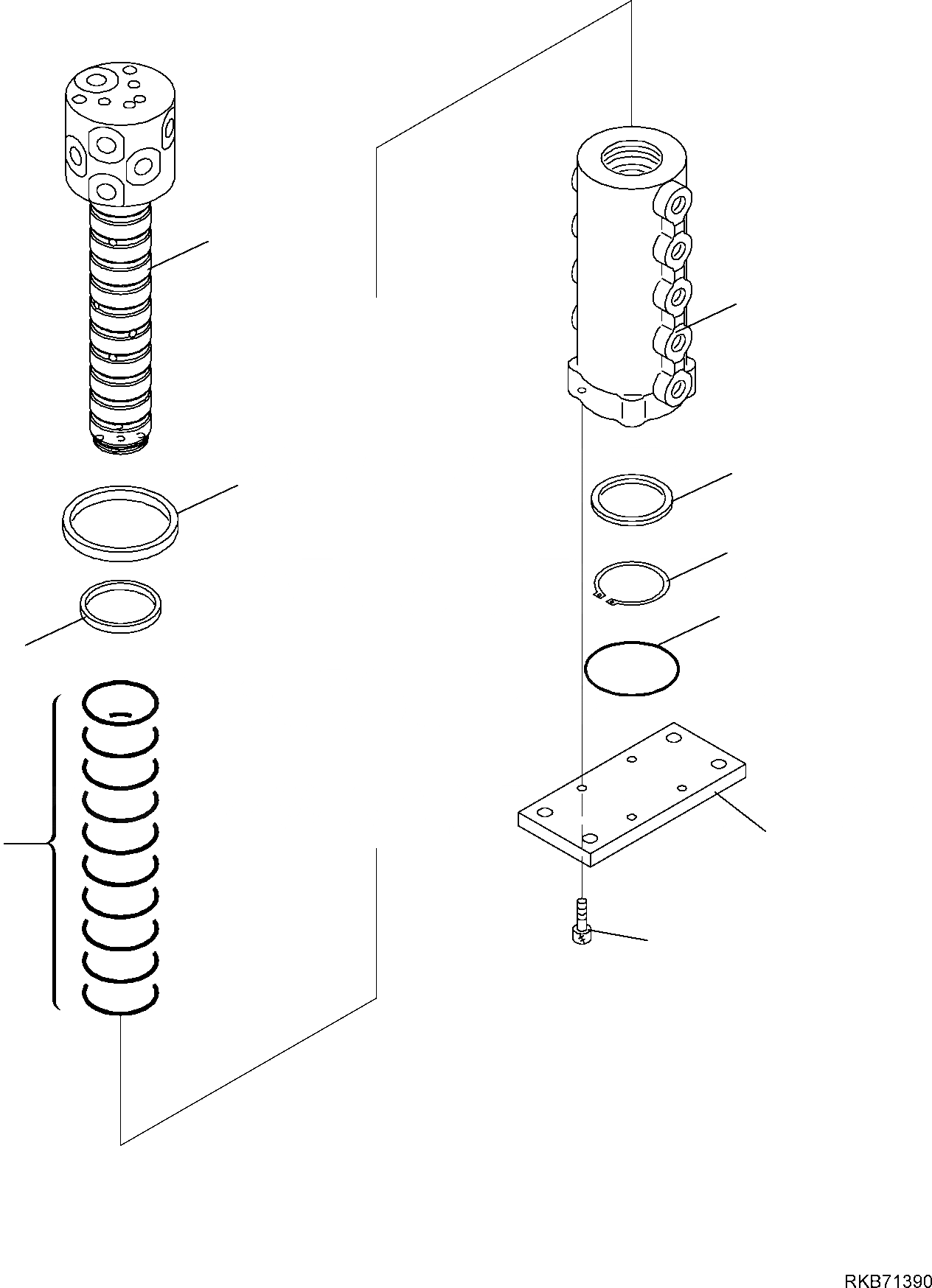 Схема запчастей Komatsu PC14R-3 HS - ПОВОРОТНОЕ СОЕДИНЕНИЕ (ALA) РАБОЧЕЕ ОБОРУДОВАНИЕ ГИДРАВЛИКА