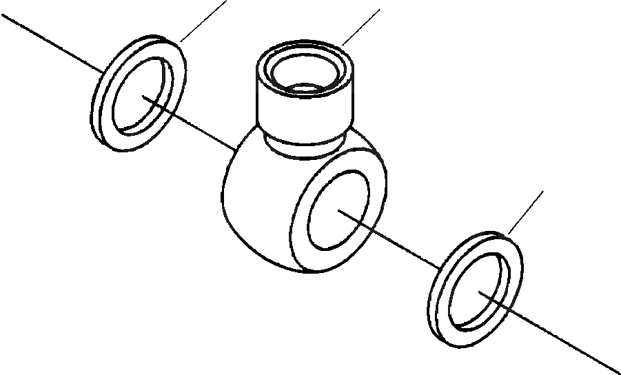 Схема запчастей Komatsu PC200LC-6LE - FIG. A-AA ТОПЛИВН. ДРЕНАЖН. СОЕДИН-Е ДВИГАТЕЛЬ