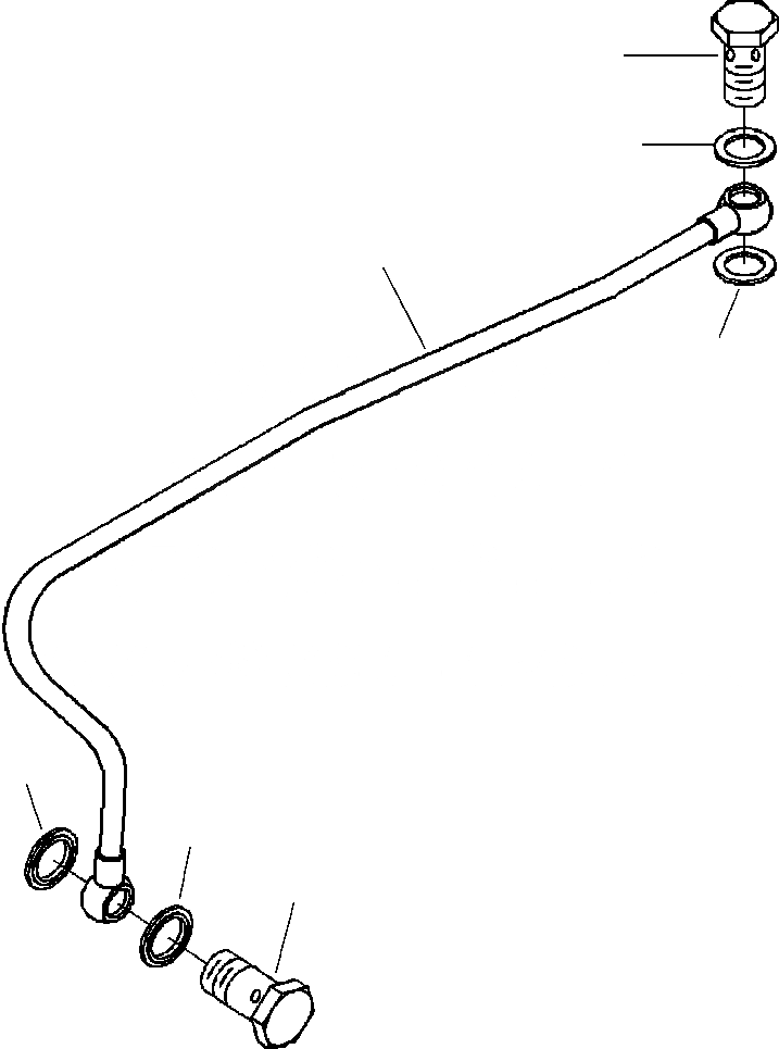 Схема запчастей Komatsu PC200LC-6LE - FIG. A9-AA ТРУБЫ ТОПЛ. ФИЛЬТРА ДВИГАТЕЛЬ