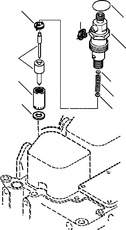 Схема запчастей Komatsu PC200LC-6LE - FIG. A-AA ТОПЛИВН. ВПРЫСК ДВИГАТЕЛЬ