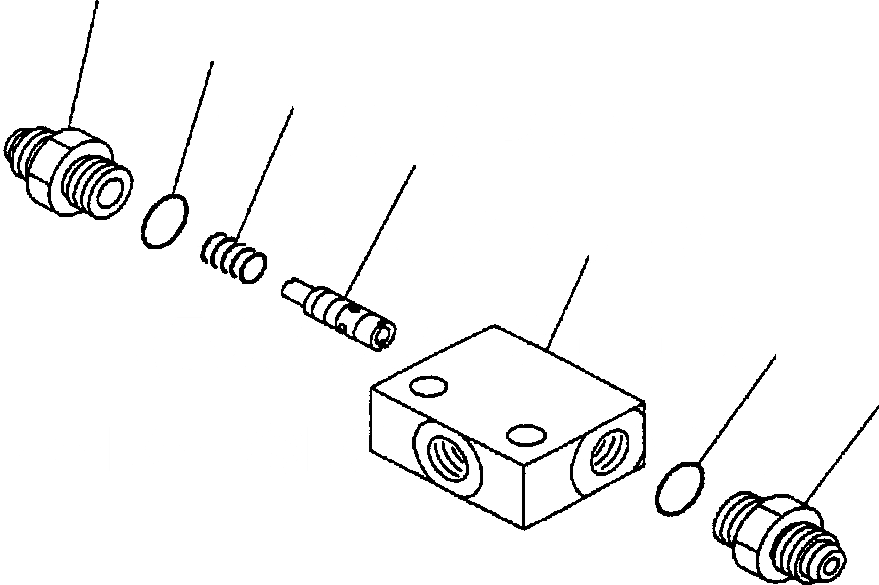 Схема запчастей Komatsu PC200LC-6LE - FIG. H8-A TIMING КЛАПАН ГИДРАВЛИКА