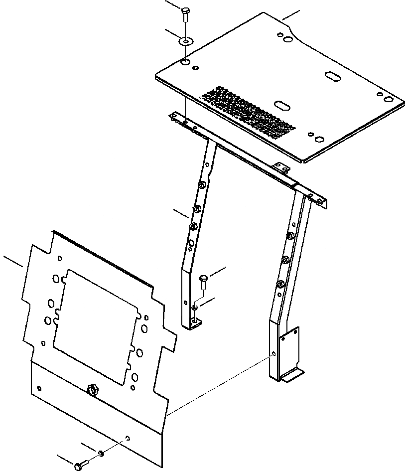 Схема запчастей Komatsu PC200LC-6LE - FIG. M-A ПЕРЕГОРОДКА. - DENSO AC ЧАСТИ КОРПУСА