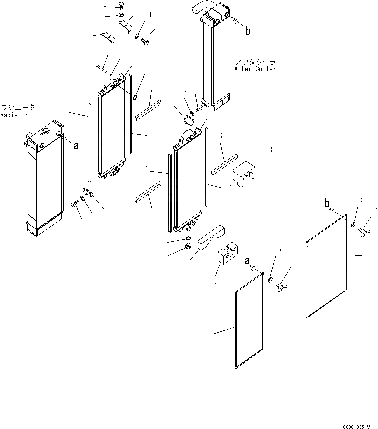 Схема запчастей Komatsu PC200-8 - СИСТЕМА ОХЛАЖДЕНИЯ (МАСЛООХЛАДИТЕЛЬ)(№C-) СИСТЕМА ОХЛАЖДЕНИЯ
