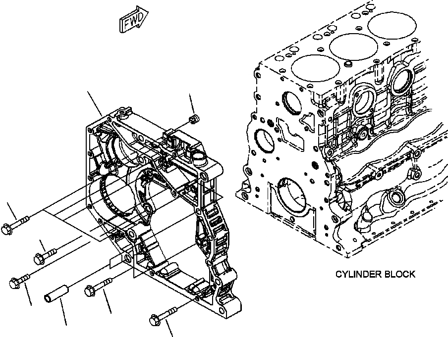 Схема запчастей Komatsu PC200LC-8 - A9-AA ЗАДН. КОЖУХ ШЕСТЕРЕН. ПЕРЕДАЧИ ДВИГАТЕЛЬ